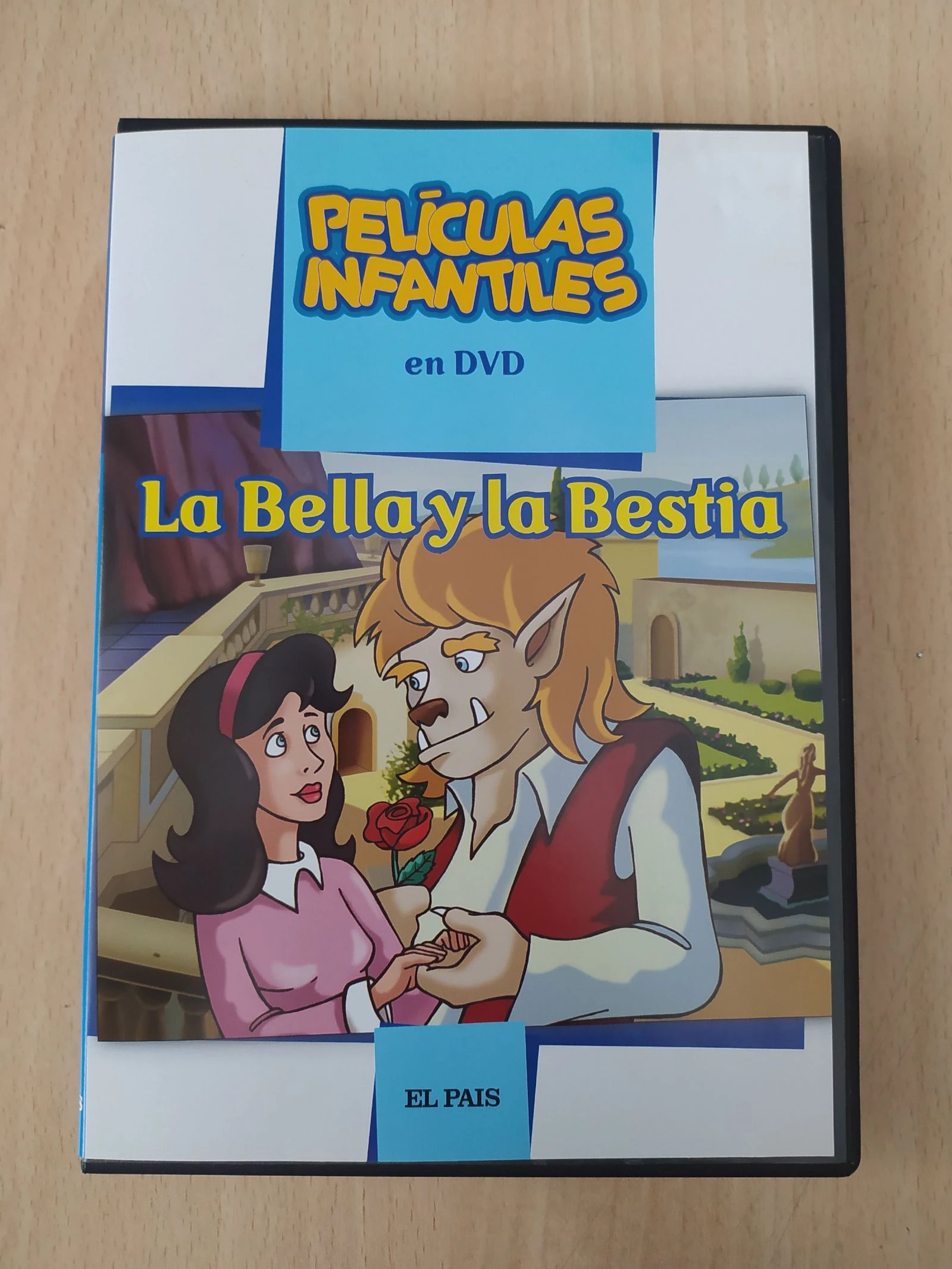 Película infantil en DVD.